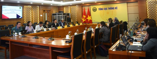 Tổng cục Thống kê tiếp xã giao Đoàn chuyên gia ILO về khảo sát chuỗi cung ứng ngành điện tử tại Việt Nam 2
