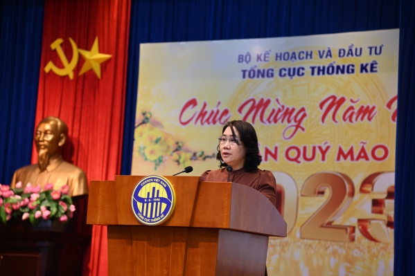 Tổng cục Thống kê tổ chức gặp mặt công chức, viên chức và người lao động đã nghỉ hưu tại Hà Nội nhân dịp đầu năm 2023