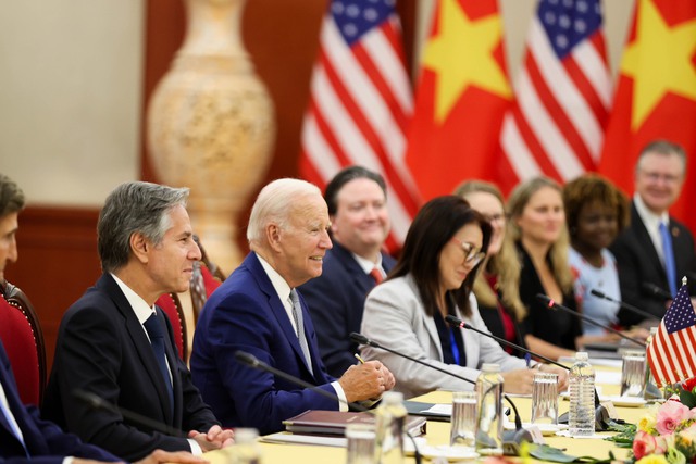 Tổng thống Hoa Kỳ Joe Biden chính thức bắt đầu chuyến thăm cấp Nhà nước đến Việt Nam 3