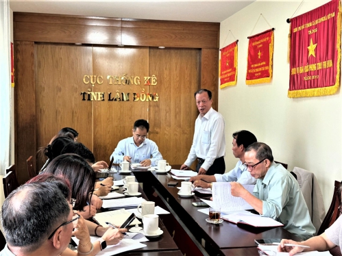 Đoàn công tác Tổng cục Thống kê làm việc với Cục Thống kê tỉnh Lâm Đồng về Điều tra thí điểm Tổng điều tra Nông thôn, nông nghiệp năm 2025 2