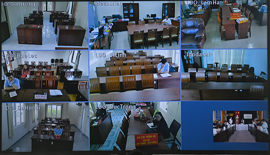 Đoàn công tác Tổng cục Thống kê làm việc với Cục Thống kê tỉnh Lâm Đồng