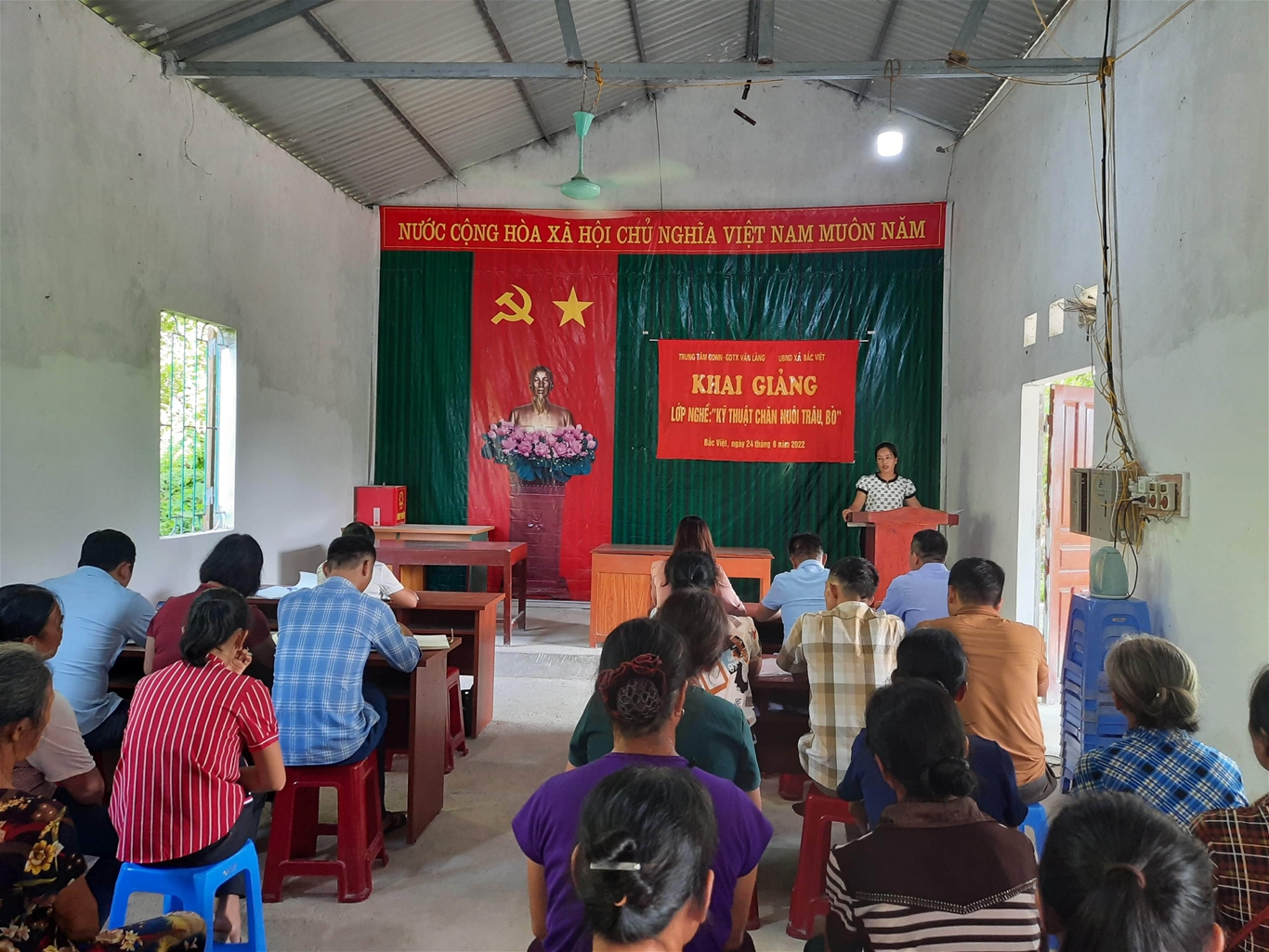 Trung tâm GDNN- GDTX huyện Văn Lãng: Nâng cao chất lượng và hiệu quả đào tạo nghề cho người lao động 1