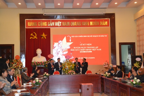 Bộ Kế hoạch và Đầu tư kỷ niệm 30 năm ngày thành lập Hội Cựu chiến binh Việt Nam và Tổng kết công tác hoạt động Hội Cựu chiến binh năm 2019 