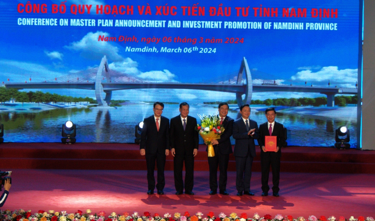 Công bố Quy hoạch tỉnh Nam Định thời kỳ 2021-2030, tầm nhìn đến năm 2050 và Xúc tiến đầu tư tỉnh Nam Định năm 2024 