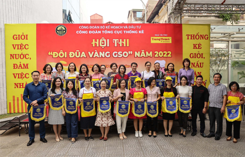 Công đoàn cơ quan Tổng  cục Thống kê tổ chức Hội thi “Đôi đũa vàng” GSO lần thứ 5 năm 2022 