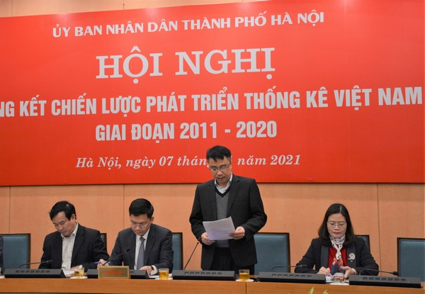 Hà Nội: Tổng kết thực hiện Chiến lược phát triển Thống kê Việt Nam giai đoạn 2011-2020, tầm nhìn 2030