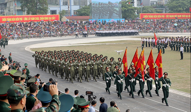Lễ Kỷ niệm 70 năm Chiến thắng Điện Biên Phủ - Hào hùng, vẻ vang và sáng chói