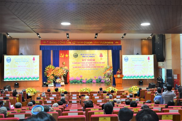 Lễ Kỷ niệm 75 năm thành lập ngành Thống kê Việt Nam