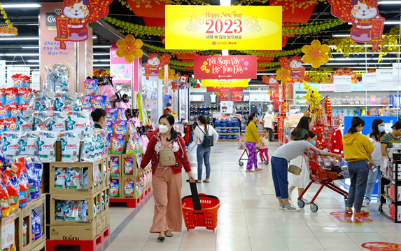 Lâm Đồng - năm 2023, doanh thu bán lẻ hàng hóa tăng gần 13,8% so với cùng kỳ năm 2022