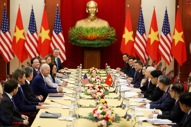 Nâng tầm quan hệ Việt Nam - Hoa Kỳ: Bệ phóng để Việt Nam có thêm bước tiến dài