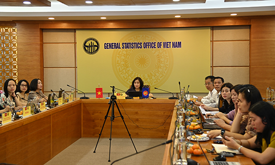 Phiên họp nội bộ Kỳ họp thứ 12 của Ủy ban Hệ thống thống kê Cộng đồng ASEAN 