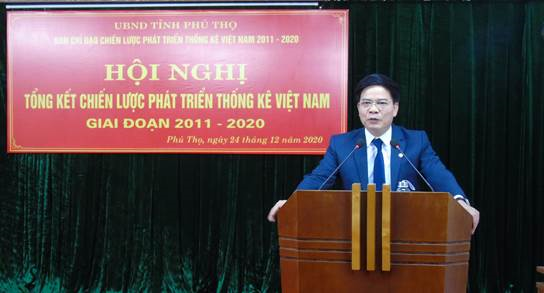  Phú Thọ tổ chức Hội nghị tổng kết Chiến lược phát triển Thống kê Việt Nam giai đoạn 2011-2020