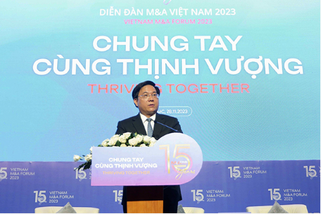Thứ trưởng Trần Duy Đông - Thị trường M&A Việt Nam hấp dẫn, nhiều cơ hội và triển vọng