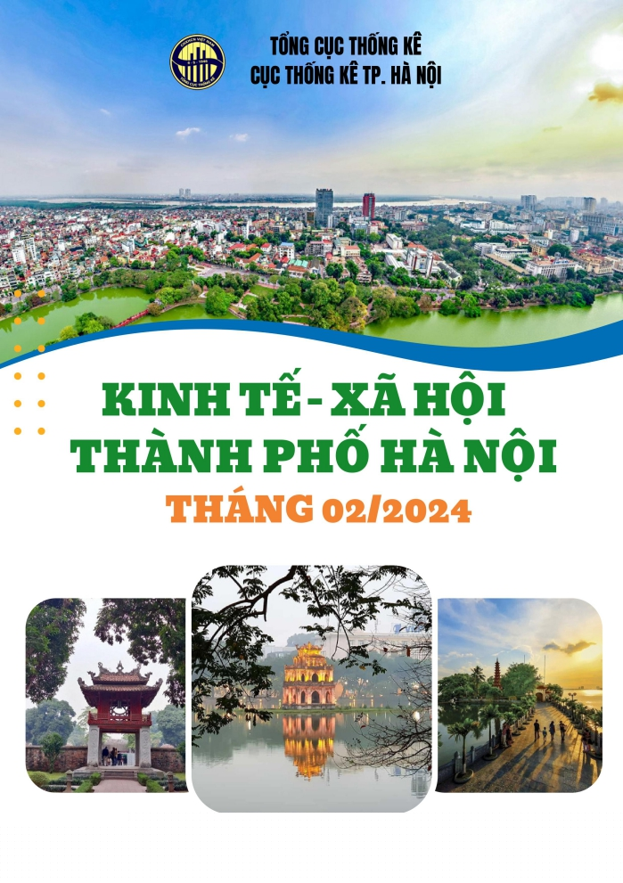 Tình hình kinh tế - xã hội thành phố Hà Nội tháng 02/2024