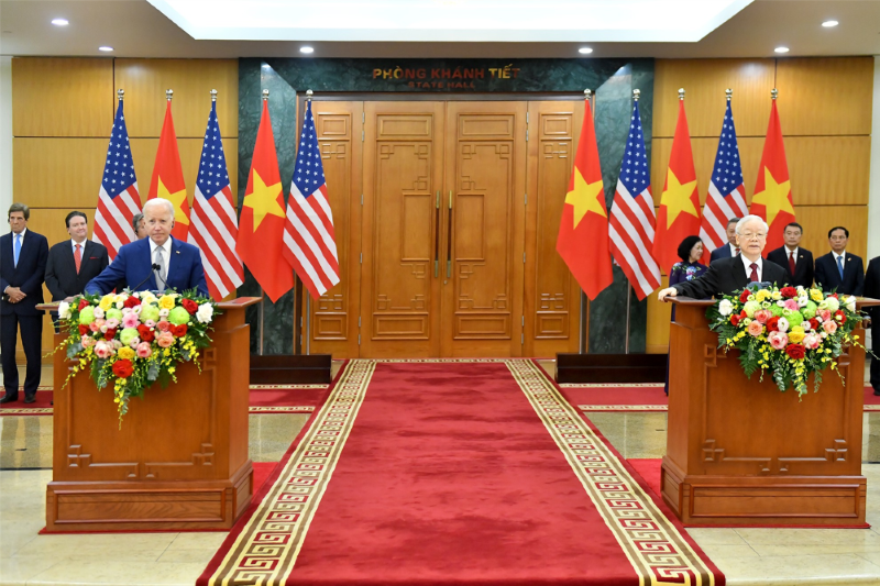 Toàn văn: Tuyên bố chung Việt Nam – Hoa Kỳ về nâng cấp quan hệ lên đối tác chiến lược toàn diện