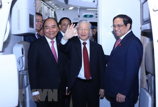 Tổng Bí thư Nguyễn Phú Trọng kết thúc tốt đẹp chuyến thăm chính thức Cộng hòa nhân dân Trung Hoa