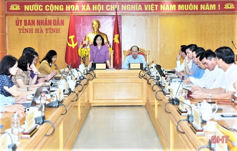 Tổng cục Thống kê làm việc với UBND tỉnh Hà Tĩnh