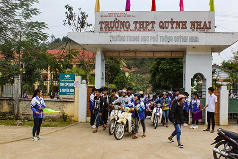 Trường THPT Quỳnh Nhai: Tất cả vì tương lai của học trò