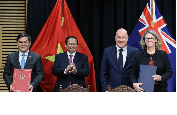 Việt Nam - New Zealand: Hợp tác kinh tế, thương mại không ngừng phát triển