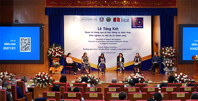 AICS Hanoi - Dự án “Việt Nam – Cải thiện Hệ thống Thống kê Quốc gia”